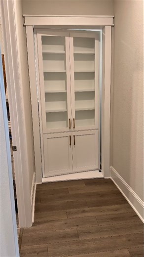 Did someone say secret bookcase door? | Murphy Door