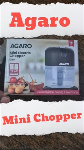 Agro Mini Chopper: Ultimate Kitchen Efficiency ⚡️