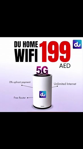 DU Home Internet Packages in UAE | Superfast Broadband Plans
