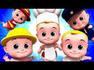 Five Little Babies | Junior Squad | Kindergarten Video | Nursery Rhymes For Children By Kids Tv