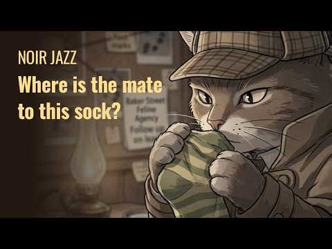 The Case of the Missing Sock | Noir Jazz Background Music