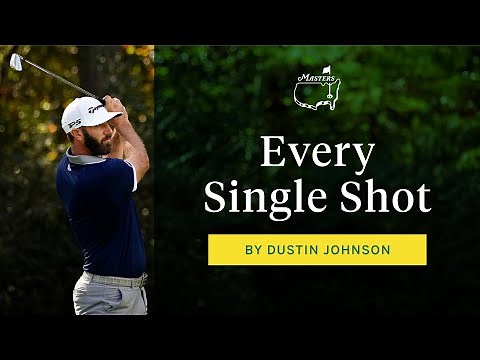 Every shot from Dustin Johnson's second round | The Masters