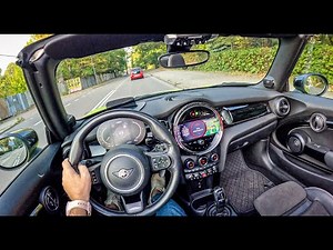 MINI Cooper JCW Cabrio | 231 hp | POV Test Drive