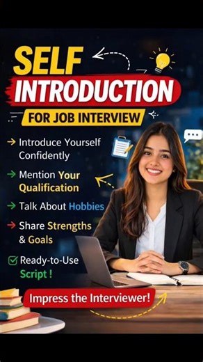 Best Self Introduction for BPO Interview | Freshers Guide 2026 #interview #youtubeshorts