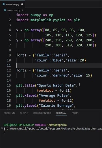 Python Matplotlib Lesson # #coding #python #datascience