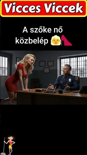 A szőke nő protekciót kér a férjének 💁‍♀️😂 #vicces #humor #shorts #magyar