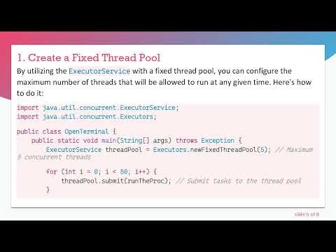 Control the Active Process Count in Java for Efficient Resource Management