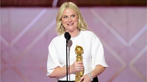 Amy Poehler wins first-ever best podcast award at 2026 Golden Globes
