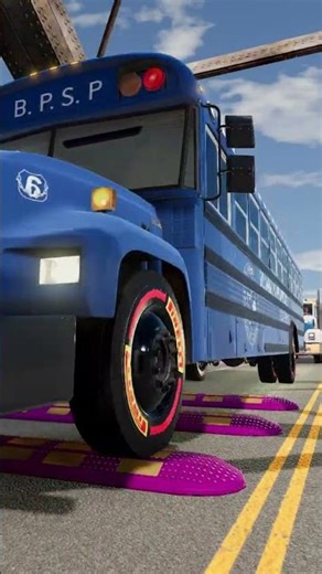 BeamNG.drive Truck and Cars vs Speed Bump Eps493