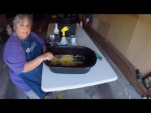 Making and Canning Pear Honey