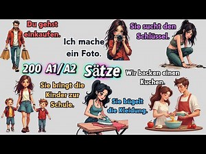 200 Everyday German Phrases for Beginners | Master A1/A2 Level Fast