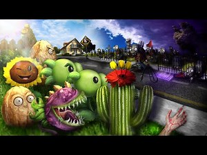 Plants Vs Zombies Real Life Edition Version Final Full Walkthrough Gameplay