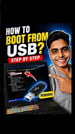 How to Boot Dell Laptop from USB Pendrive | Bootable USB Se Laptop & Computer Kese Boot Kare (2026)