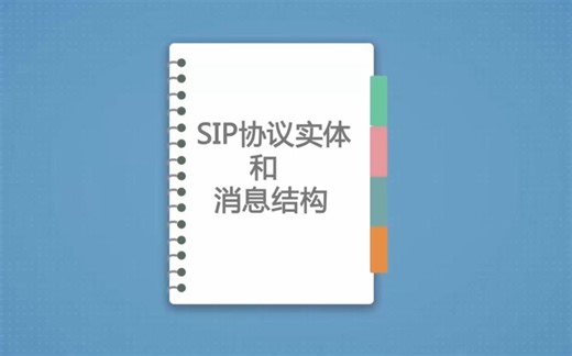 (多媒体) SIP协议实体和消息结构 V1.2