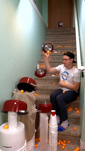 18K views · 215 reactions | 5 Pot Pop-Up Trick Shot! Satisfying make什 #satisfying #trickshot #trixshot | Trixshot | Facebook