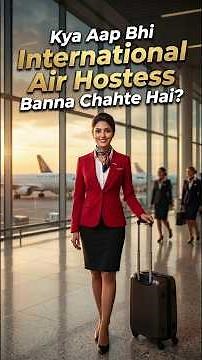 International Air Hostess Kaise Bane? Air Hostess Training & Course Full Guide