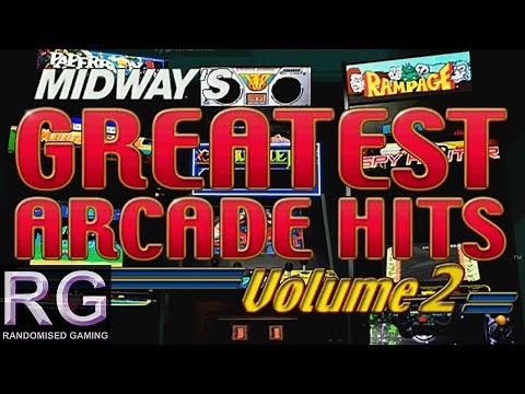 Midway's Greatest Arcade Hits Volume 2 - Sega Dreamcast - Arcade showcase all titles [1080p 60fps]