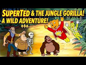 SuperTed - " and the Gorilla" | Full Episode | Classic 80s Cartoon | Kabillion