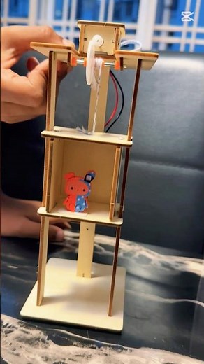 Stop Playing, Start Creating! 🛑🎨🛠️ DIY Lift Elevator for Kids 🚀👧🧒 #diyprojects