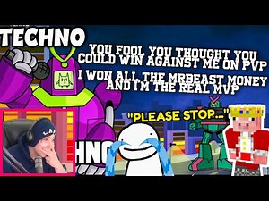 Techno vs Dream Gets Heated On Rap Battles ft.Tommyinnit Quackity Wilbur Sapnap & Larray