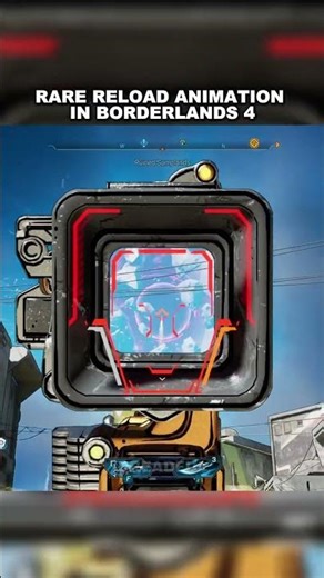 rare reload animation in borderlands 4 #shorts