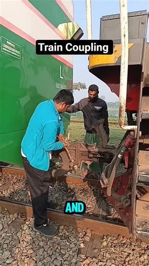 Train car coupling process | Woodform Crafts