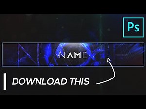 🔥 Gaming Banner Template: COD / PUBG / FREE FIRE for your YouTube Channel Art in Photoshop (2024)
