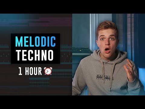 Making A Melodic Techno Track in 1 Hour (Full Process)