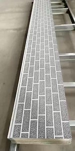 Metal Siding Boards PU Wall Cladding Panels PU Sandwich Foam Fireproof Boards