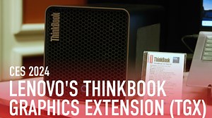 CES 2024 Hands On: Lenovo Brings Back the eGPU, But Ditches Thunderbolt