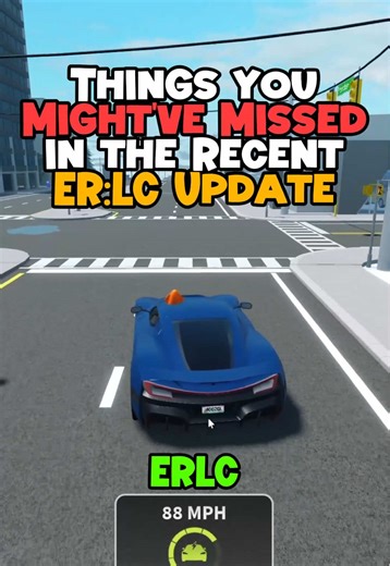 What are your thoughts on the recent ERLC update? #fyp #erlcroblox #roblox #update #thingsyoumissed