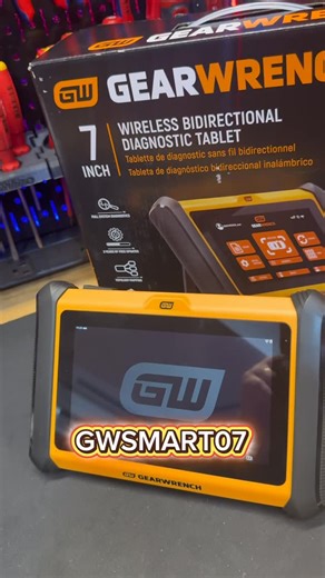 Tooling With Newman on Instagram: "Bringing the shop into the future with the @gearwrenchtools GWSMART07 Wireless Bi-Directional Diagnostic Scanner Tablet (Around $650) and GWSCAN Bluetooth Diagnostic Tool (Around $70). Fast, accurate, and built for techs or car owners who don’t have time to guess. • #GearWrench #DiagnosticTools #AutoTech #ToolLife #MechanicLife #ShopReady"