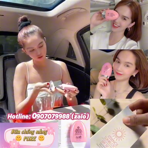 Chống nắng Ngọc Trinh yêu thích gọi tên Sữa Chống Nắng Pure Đi đâu...