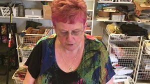 Inspiration Monday- working with chiffon sari ribbon - https://www.thethreadstudio.com/catalogue/fab/fab6.htm | The Thread Studio