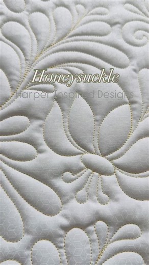 For my longarm quilter friends, I have made a few new E2E pantographs in January. Designs that I hope you can use over and over again! You can find them and more on my digital design website. Harperdesigns.ca #pantograph #e2e #quilting #longarmquilting | Harper Longarm Quilting