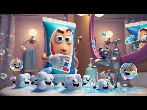 Funny character ads - Toothpaste