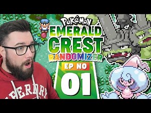 Pokemon Emerald has GEN 7 and GEN 8 MONS!? - Emerald Crest Randomizer Nuzlocke