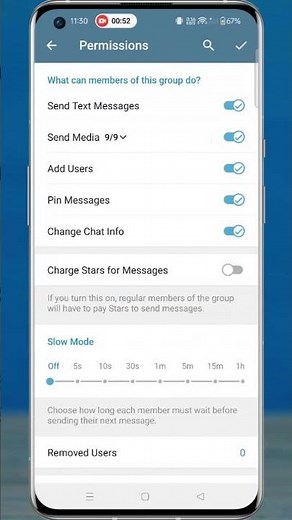 How to Enable and Use Slow Mode in Telegram Groups #shorts