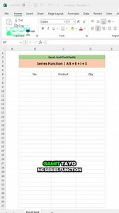 134K views · 1.7K reactions | Series Function #ExcelTips #ExcelTutorial #LearnExcel #ExcelForBeginners #ExcelSkills #ExcelHacks #ExcelTraining #ExcelFunctions #ExcelTricks #ExcelMastery #excellenttechtastic | Excel-lent TechTastic | Facebook