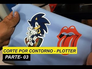 Corte por Contorno con PLOTTER CORTE , Teneth TH440L - Parte 03