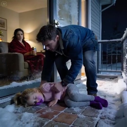 She screamed at my daughter for breaking a cup, then locked her barefoot on the freezing balcony. When I got home from work and saw her curled up outside, I thought she was already gone. The cup shattered on the kitchen tile like a gunshot. “I told you not to touch that!” Vanessa shrieked. Five-year-old Lily froze, her tiny hands trembling above the broken ceramic. Her cheeks were already wet, her eyes wide and terrified. Vanessa stormed across the room. “Do you know how much that cost? Do you t