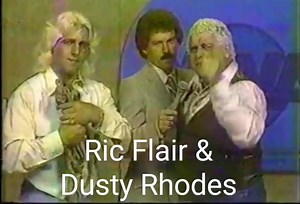 1.7K views · 55 reactions | Ric Flair & Dusty Rhodes Promo | 80s/90s Pro Wrestling | Facebook