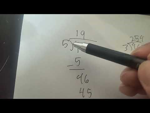 Long division examples. (4th grade math)