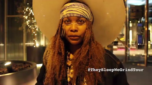 It's the last leg of the summer 2019 excursion. Having settled on a name for the tour... mostly, Erykah and the crew mashed out to spend some time in #Helsinki #Gothenburg #Tilburg and finally #Amsterdam (#WhereTheWeedAtTour). On the journey, Erykah borrows the Tin Man's T Jones' wig, makes a street light blush and discovers her lipstick aint treatin' her right. See y'all tomorrow for the last installment of Erykah Badu: The ________ Tour. | Erykah Badu