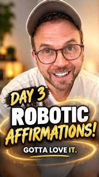 Is this the fastest way to manifest? #canimanifest #roboticaffirmations