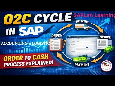 Order to cash cycle in SAP FICO and SD! O2C cycle in SAP!