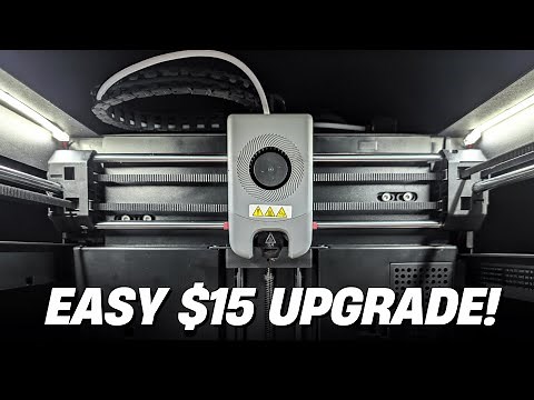 Easy $15 Upgrade! FlashForge Adventurer 5M LED Mod – Brighten Your Prints!