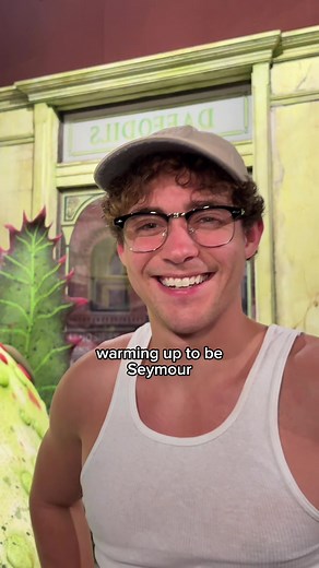 Suddenly, just one more week until @joshua bassett is Seymour🌱 #LittleShopNYC #littleshopofhorrors #offbroadway #joshuabassett