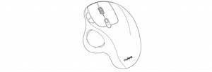 nulea M501 Wireless Trackball Mouse User Manual