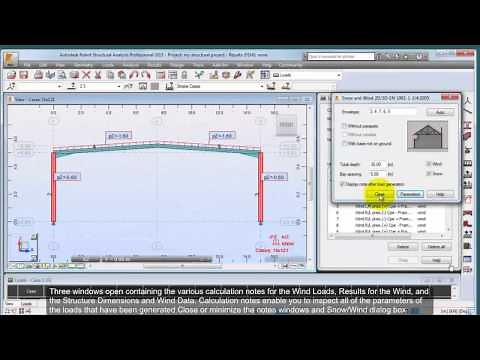 Robot Structural Analysis Frame 2D Design NUQS2015